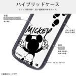 ディズニー / Puffull 衝撃吸収 バンパー ハイブリッドケース