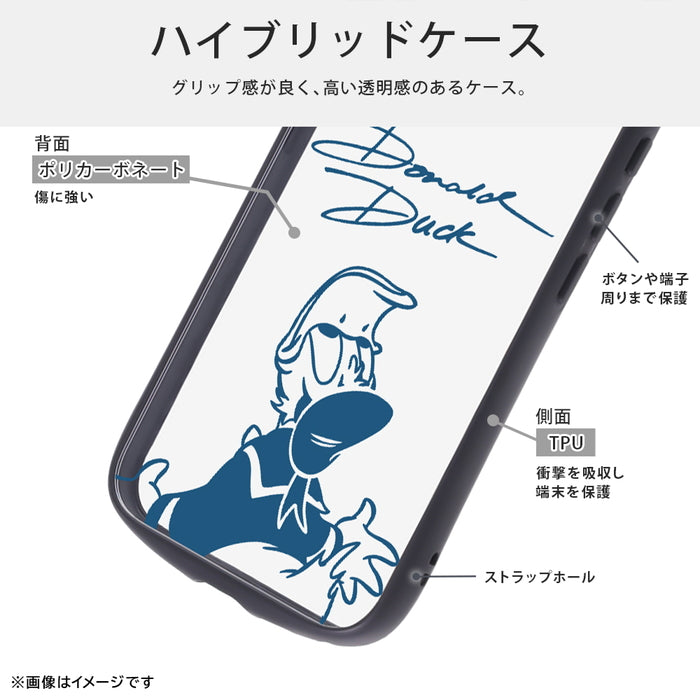 ディズニー / Puffull 衝撃吸収 バンパー ハイブリッドケース