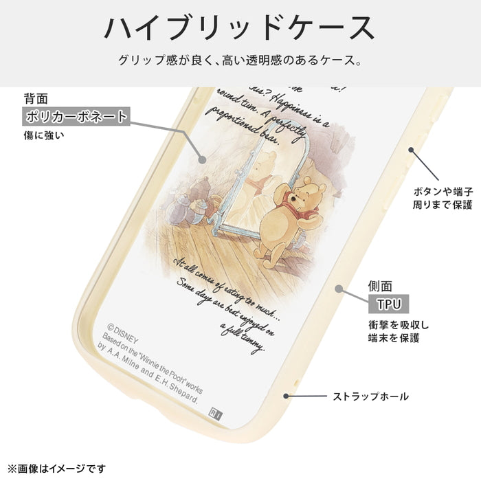 ディズニー / Puffull 衝撃吸収 バンパー ハイブリッドケース