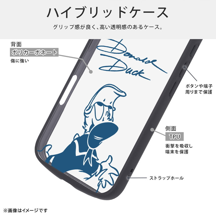 ディズニー / Puffull 衝撃吸収 バンパー ハイブリッドケース