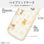 ディズニー / Puffull 衝撃吸収 バンパー ハイブリッドケース
