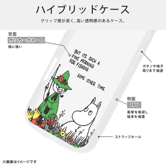 ムーミン / Puffull 衝撃吸収 バンパー ハイブリッドケース