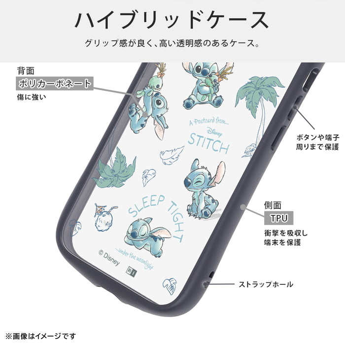 ディズニー / Puffull 衝撃吸収 バンパー ハイブリッドケース
