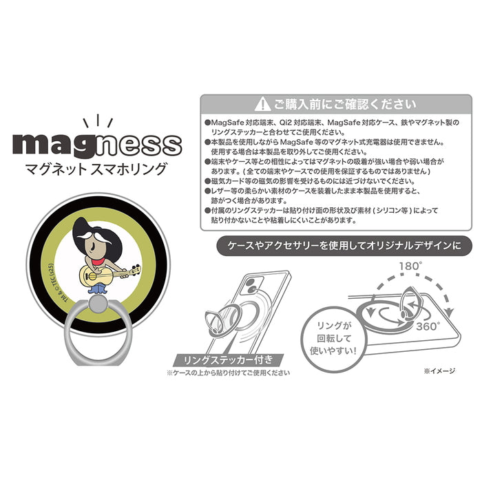 トムとジェリー / magness マグネット スマホリング スタンド