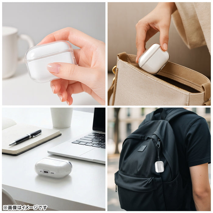 AirPods Pro 3 / ソフトケース 精密設計 / クリア