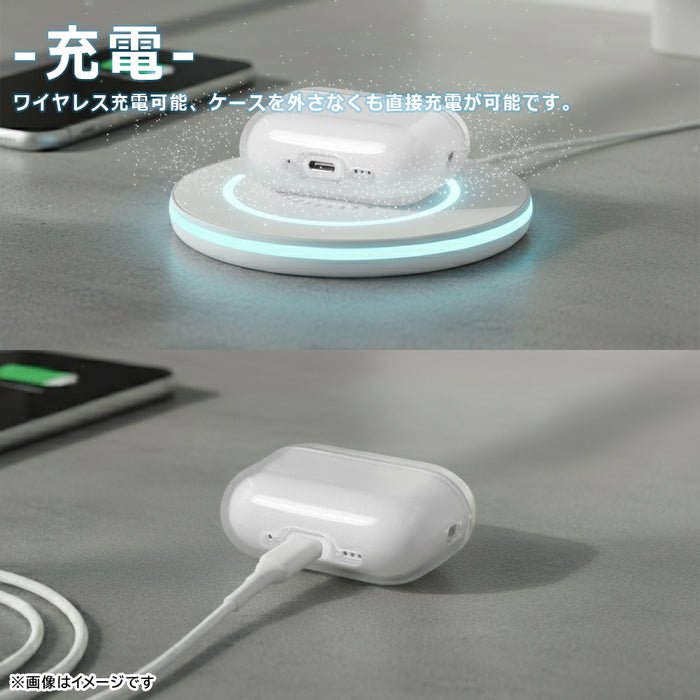 AirPods Pro 3 / ソフトケース 精密設計 / クリア
