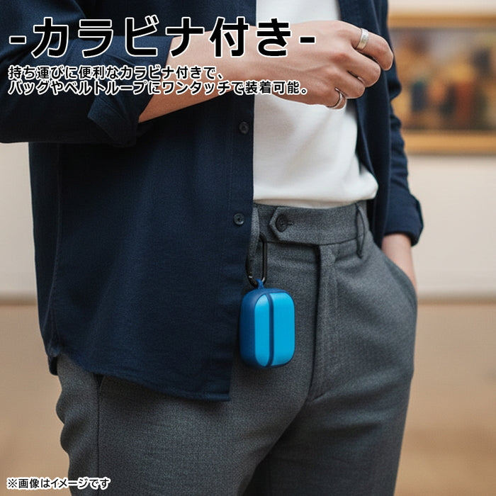 AirPods Pro 3 / 耐衝撃 カラーケース シルキーマット / ブラック