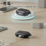 AirPods Pro 3 / 耐衝撃 カラーケース シルキーマット / ブラック