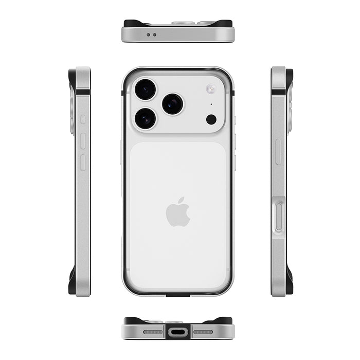 iPhone 17 Pro / アルミバンパー 一体美 / シルバー