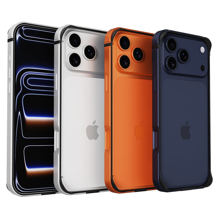 iPhone 17 Pro Max / アルミバンパー 一体美 / シルバー