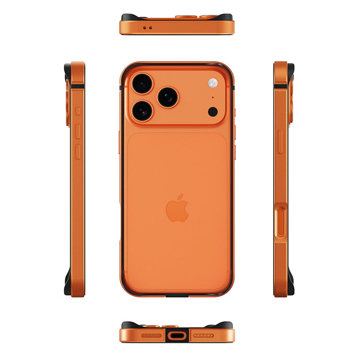 iPhone 17 Pro Max / アルミバンパー 一体美 / シルバー