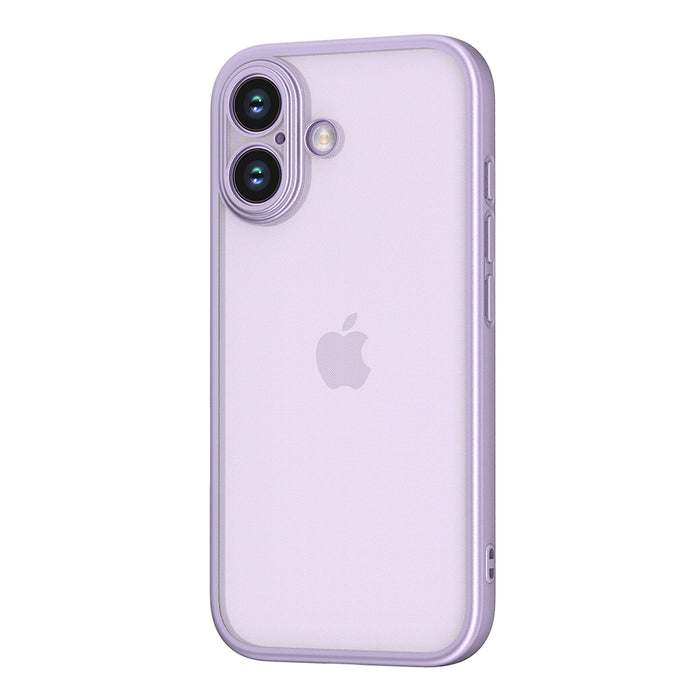 iPhone 17 / ソフトケース 精密設計 一体感 マット メタリック / ブラック / ラベンダー