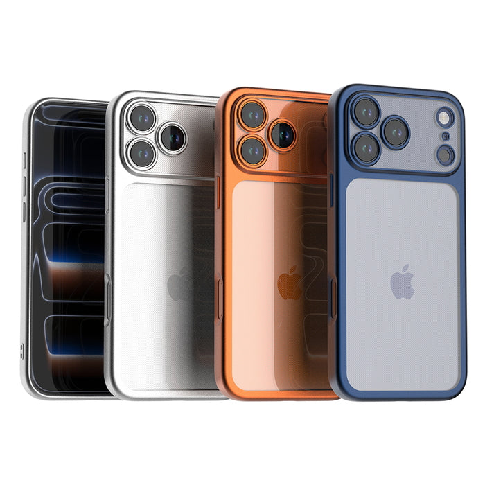 iPhone 17 Pro / ソフトケース 精密設計 一体感 マット メタリック / シルバー
