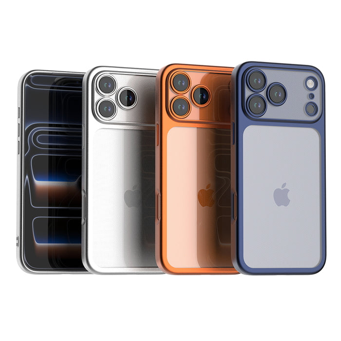 iPhone 17 Pro Max / ソフトケース 精密設計 一体感 マット メタリック / シルバー