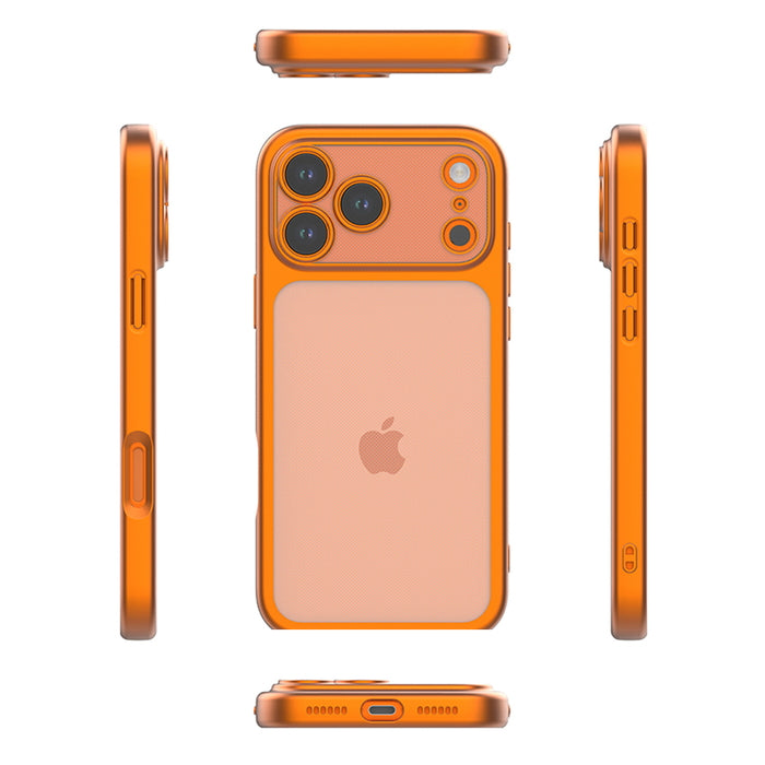 iPhone 17 Pro Max / ソフトケース 精密設計 一体感 マット メタリック / シルバー
