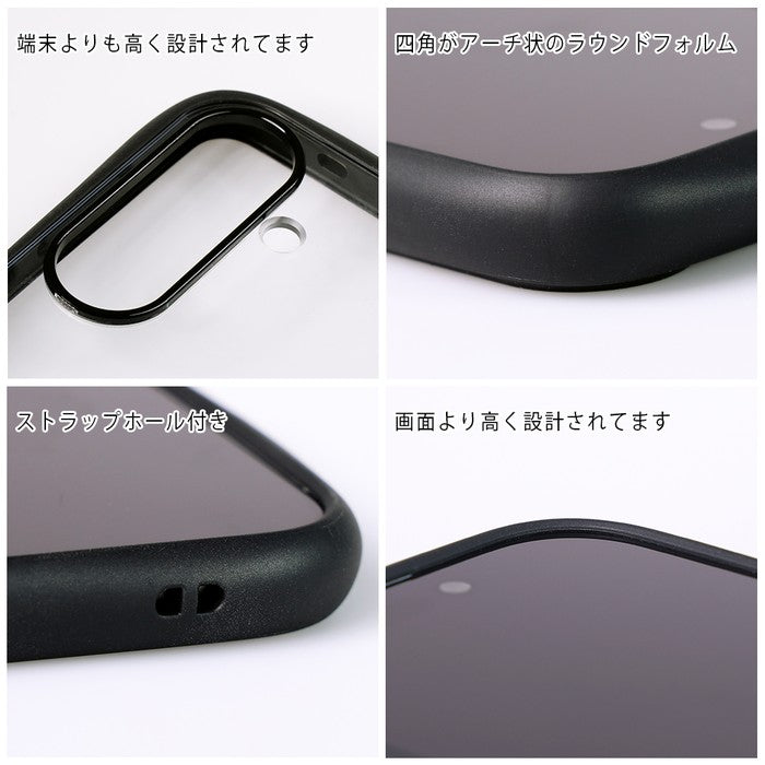 ハイブリッド タフケース Puffull +レンズガードリング