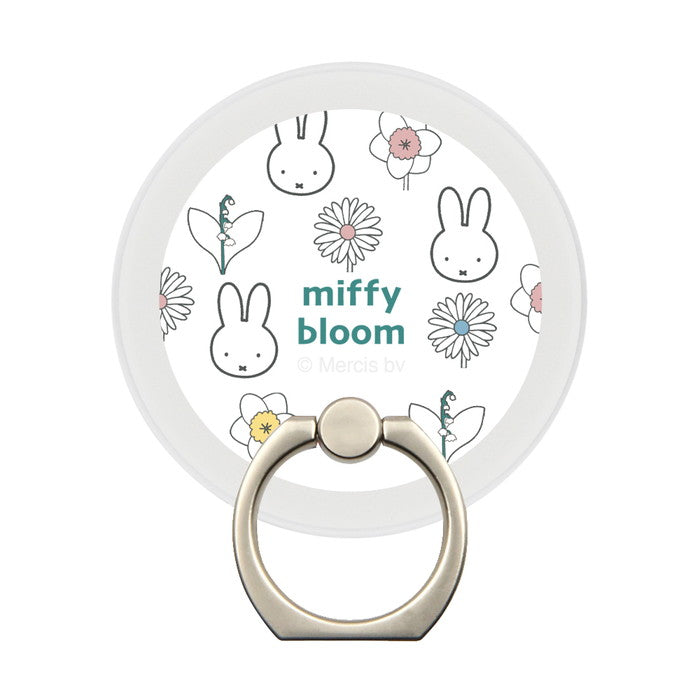 ミッフィー / magness マグネット スマホリング スタンド / miffy bloom_2
