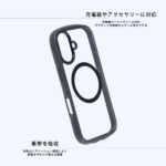 ハイブリッドガラスケース Puffull 10H +レンズガードリング マグネット充電対応