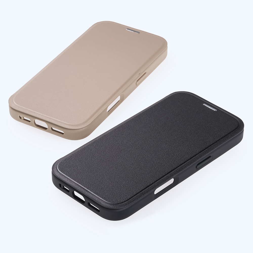 クリアフリップケース マグネット マグネット充電対応