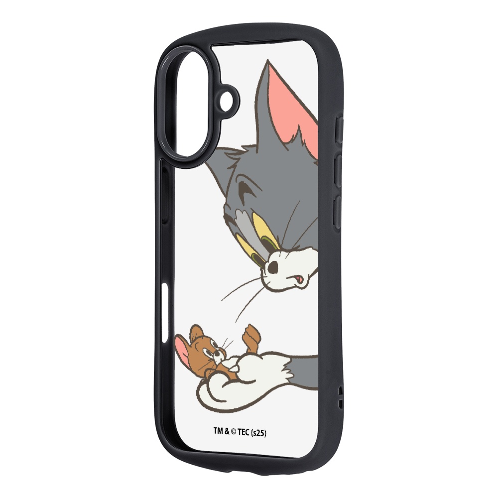 トムとジェリー / Puffull 衝撃吸収 バンパー ハイブリッドケース / トムとジェリー_キャッチ_3