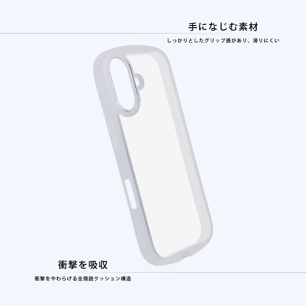ミッフィー / Puffull 衝撃吸収 バンパー ハイブリッドケース