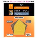 フィルム ガラスコート 高透明 傷防止 硬度10H