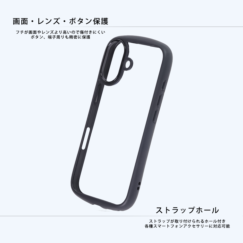 ハイブリッドタフケース Puffull +レンズガードリング