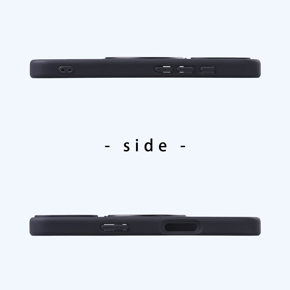 ハイブリッドケース シルキーマット マグネット充電対応 リング付き