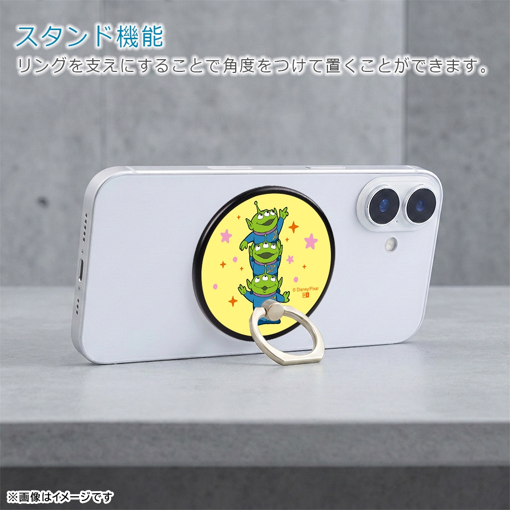 ディズニー ピクサー / magness マグネット ミラー スマホリング スタンド