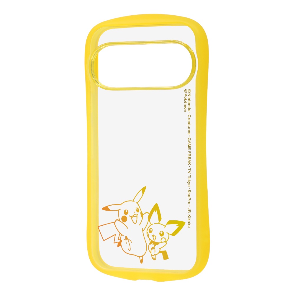ポケットモンスター / Puffull 衝撃吸収 バンパー ハイブリッドケース / ピカチュウとピチュー