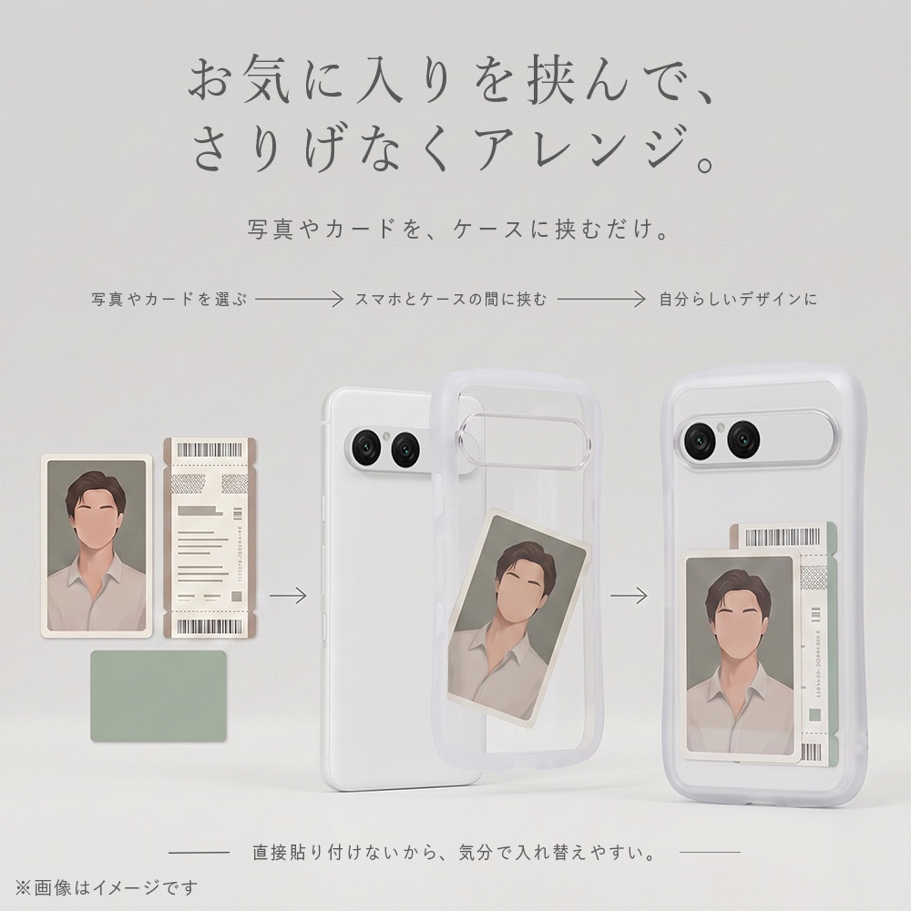 ハイブリッド タフケース Puffull +レンズガードリング