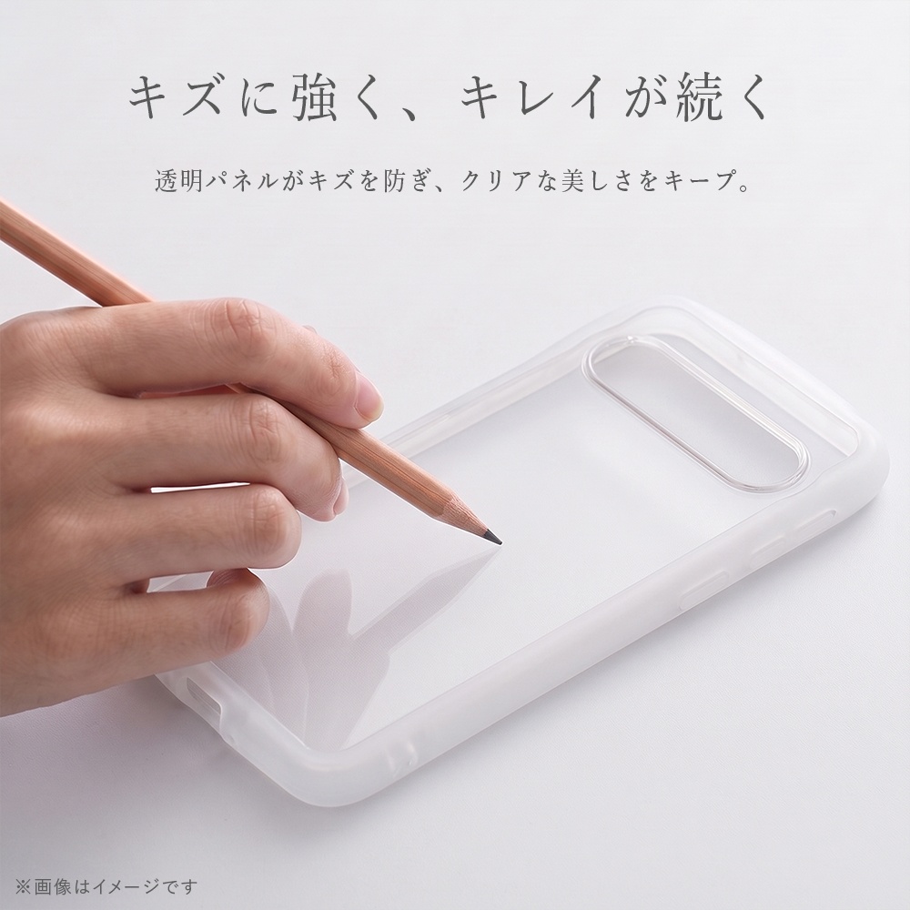 ハイブリッド タフケース Puffull +レンズガードリング