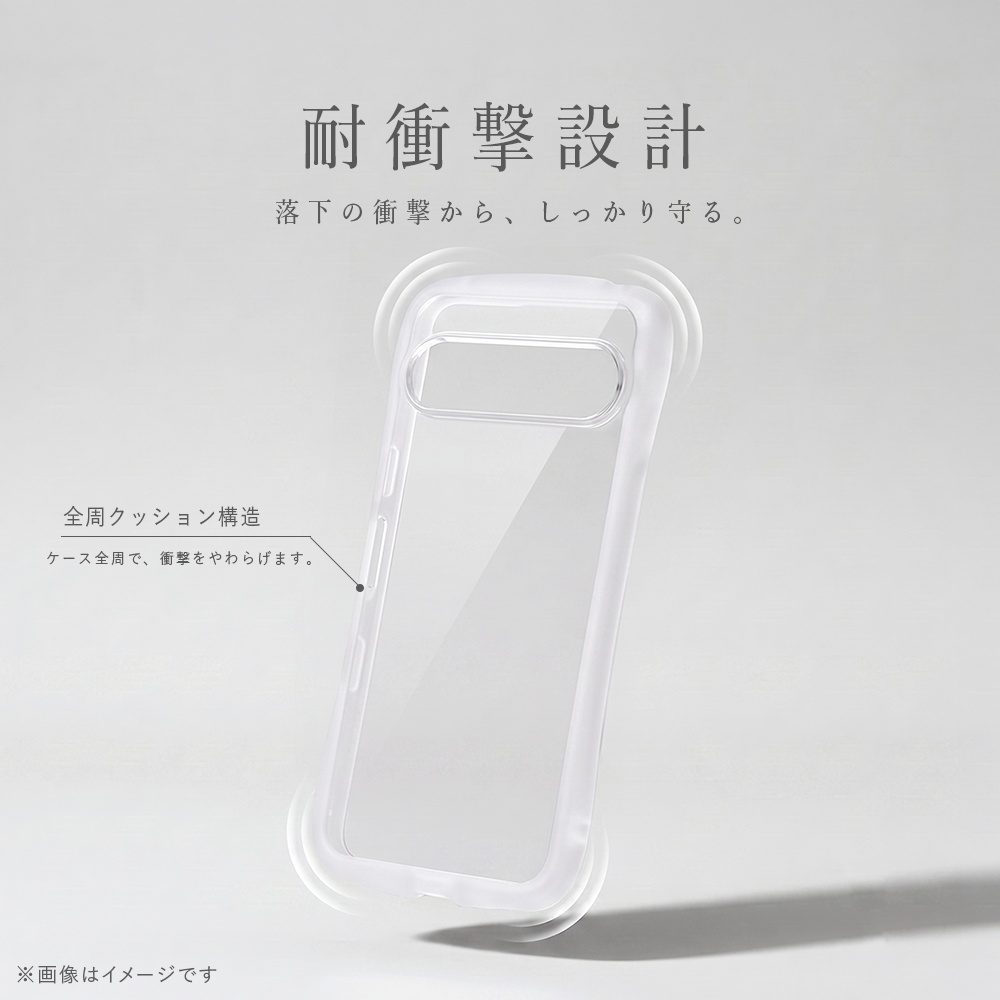 ハイブリッド タフケース Puffull +レンズガードリング