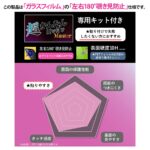 ガラスフィルム 超かんたん貼り付け Master 硬度10H 180°覗き見防止